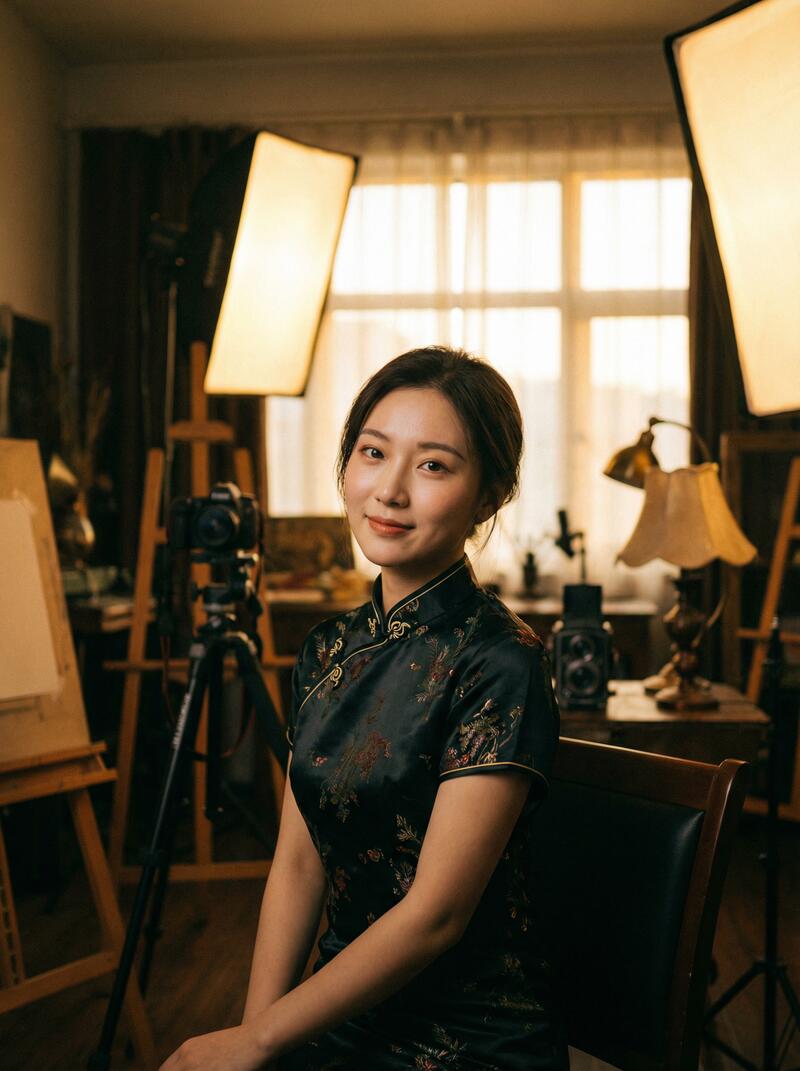 抖音揭秘古风写真视频创作