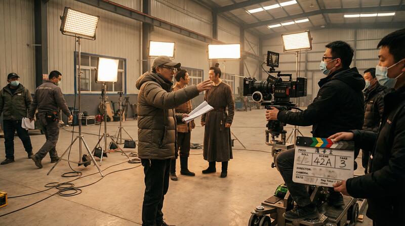 抖音揭秘幕后花絮视频：古装大片拍摄全记录